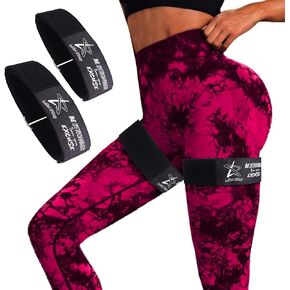 BFR Occlusion Bands for Women Glutes,Blood Flow Restriction Bands for Legs, Butt & Hip Building, Workouts, Best Fabric Resistance Bands for Squat Butt & Thigh