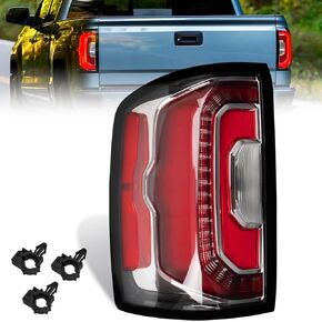 مجموعة مصابيح LED الخلفية متوافقة مع 2016 2017 2018 GMC Sierra 1500/GMC Sierra 1500 Denali استبدال المصابيح الخلفية للمصباح الخلفي 84233587 84365930 GM2800295 (جانب السائق الأيسر)