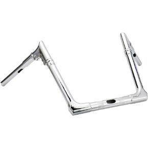 16" Rise 1.25" Fat Pullback Adjustable Fused Handlebar for 2015-Later Harley Touring Road Glide Special, Road Glide Custom, Road Glide Ultra Models, Chrome