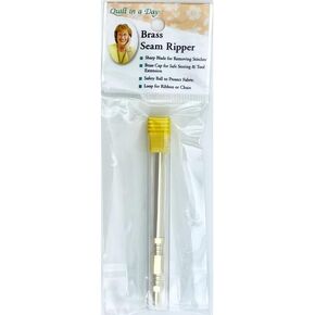 Quilt in a Day Brass Seam Ripper