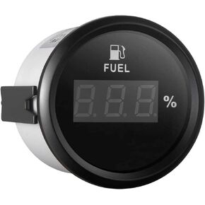 مقياس مستوى الوقود الرقمي مقياس مستوى الوقود العالمي 52 مللي متر 0-190ohm إشارة 12 فولت/24 فولت in Kuwait