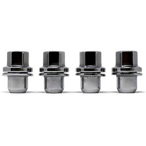 White Knight 5309RR-4 Chrome Duplex Mag Lug Nut with Washer for Range Rover, 4 Pack