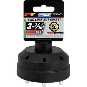 Performance Tool W83005 8 Lug Toyota & Lexus Axle Nut Socket, 1 Pack