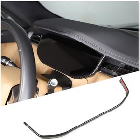 Car Dashboard Meter Frame Cover Trim Compatible with Land Rover Range Rover Sport/Vogue Accessories 2023 2024, Dashboard Side Meter Panel Frame Cover Trim (Piano Black)