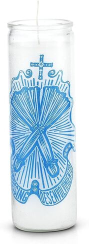 7 Day Uncrossing Prayer Candle White for Hex, Jinx Removal, Spiritual Healing Spell-Casting Witchcraft Wishing Manifestation Magical Positive Energy Protection Blessing Ritual Wish Candles in Saudi Arabia