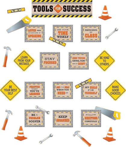 BULLETIN BOARD SET MINI UNDER CONST TOOLS for SUCCESS 31 PCS in Saudi Arabia