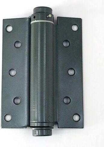 Single Action Barrel Spring Hinge - Adjustable Self Closing - Prime Finish for Painting - 6 Inch x 6 Inch - 2 Pack in Saudi Arabia