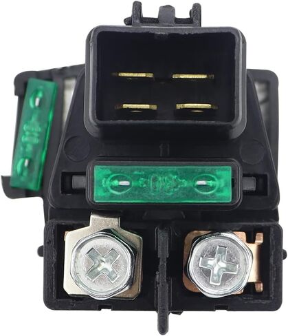 18809 Starter & Relay for Suzuki Eiger 400 Auto LT-A400 LT-A400F LT-A400C LT-F400 LT-F400F 2WD 4WD 2002-2007 31100-38F00 18840 410-54068 SMU0297 SM14241 495775 31800-03G00 in Saudi Arabia