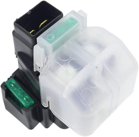 18809 Starter & Relay for Suzuki Eiger 400 Auto LT-A400 LT-A400F LT-A400C LT-F400 LT-F400F 2WD 4WD 2002-2007 31100-38F00 18840 410-54068 SMU0297 SM14241 495775 31800-03G00 in Saudi Arabia