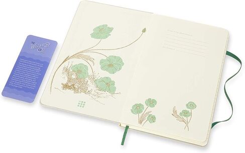 Moleskine Limited Edition Wizard of Oz Notebook, Hard Cover, Large (5" x 8.25") Ruled/Lined, Cowardly Lion, 240 Pages (8056420851250) in Saudi Arabia