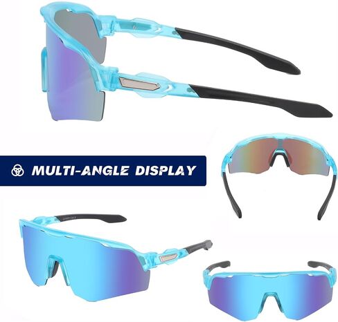 Sunglasses for Men Women, UV400 Sports Sunglasses for Baseball, Cycling, Climbing, Fashion Young People Sunglasses in Saudi Arabia