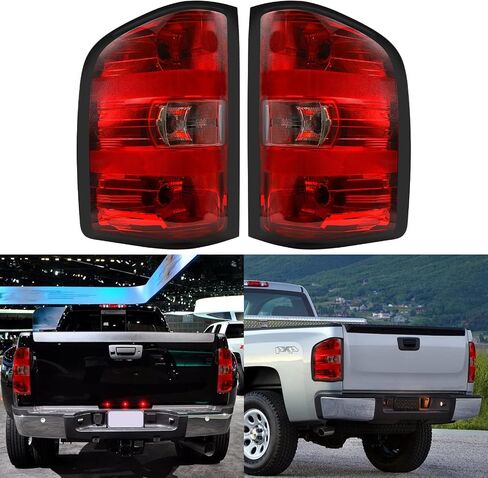 LED Tail Light Assembly Compatible with 2016 2017 2018 GMC Sierra 1500/GMC Sierra 1500 Denali Rear Lamp Brake Taillights Replacement 84233587 84365930 GM2800295 (Left Driver Side) in Saudi Arabia