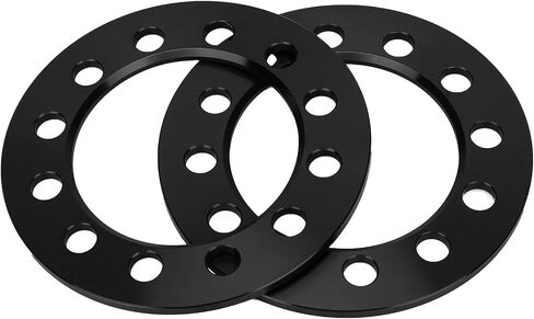 BRTEC فواصل عجلات سميكة 1/4 بوصة (6.35 مم) 6 × 135 مم 108 مم تناسب Ford F150 لـ Chevy Astro/Tahoe، لـ GMC C2500/K1500/Sierra 1500/Yukon لـ Cadillac Escalade in Saudi Arabia