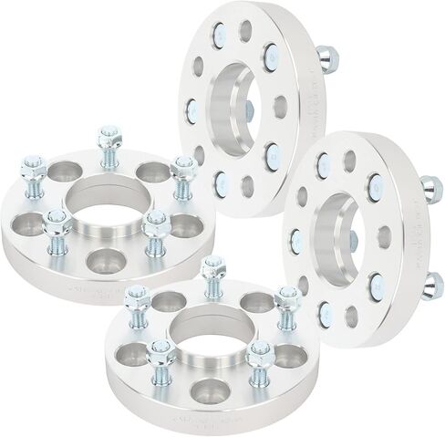 ECCPP 4PCS 5x4.75 Wheel Spacers Hub Centric 1" 5 Lug 12x1.5 70.5mm hub bore Compatible with for Chevrolet Blazer 1998-1999 2001-2005 for Chevrolet Camaro 1983-2002 for Corvette 1984-2019 in Saudi Arabia