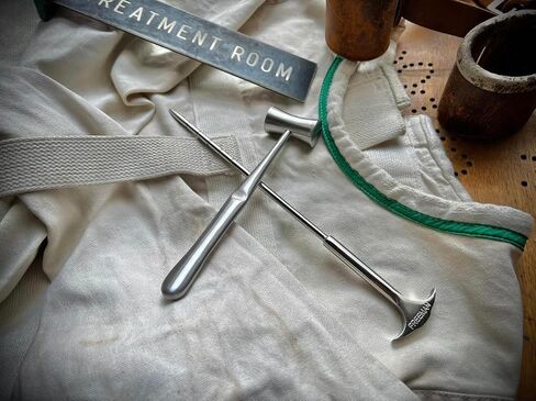 Lobotomy Tools Orbitoclast and Hammer Medical Surgical Frontal Lobotomy Instruments Oddity Curiosity in Saudi Arabia