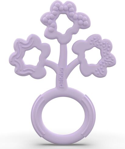 Baby Teething Toys - Made in The USA - Medical Grade Silicone Baby Teether for Newborns, Infants & Toddlers - CSPIA Certified - Multiple Textures - Freezer & Dishwasher Safe in Saudi Arabia