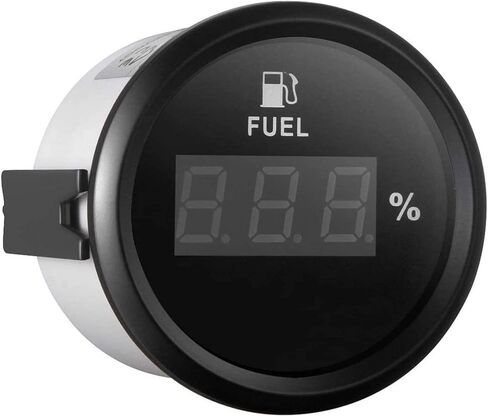 مقياس مستوى الوقود الرقمي مقياس مستوى الوقود العالمي 52 مللي متر 0-190ohm إشارة 12 فولت/24 فولت in Kuwait