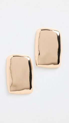 SHASHI Women's Gold Brick Earrings in Saudi Arabia