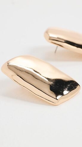 SHASHI Women's Gold Brick Earrings in Saudi Arabia