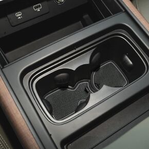 Auovo Anti Dust Cup Holder Insert Liners for Land Rover Defender 110 Accessories 2020 2021 2022 2023 Custom Fit Car Door Pocket Center Console Interior Mats 20pcs (Gray)