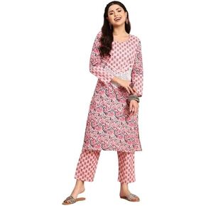 Women Kurta Set for Women Cotton Kurta Set