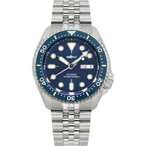 Heimdallr SKX007 Watches for Men, NH36A Movement Sapphire Crystal 200M Diving Automatic Watches C3 Luminous, 42mm Dial