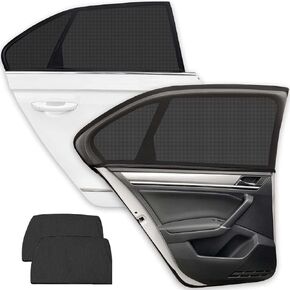 2Pcs Car Side Window Shade,Driver Passenger Window Shades Screens for Camping,Car Window Bug Screen,Side Automotive Window Sunshades,Window Sun Shade, Car Window Cover for Privacy Car SUV