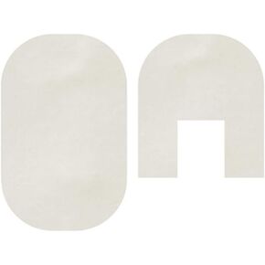 Dolls House Cream Bath Mat Set 1:12 Scale Rugs Bathroom Accessory
