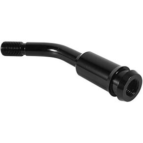 Qiilu Shift Knob Extender, 5in Car Shift Knob Extender Straight Gear Shifter Lever Extension for T4 1990-2003 Black