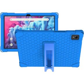 (for Sky PAD10Max, Top Right Corner Rectangle Camera) Transwon Kids Case for Sky Devices Sky PAD 10 Max Tablet(with 1 Camera and 1 Flash Light) - Black