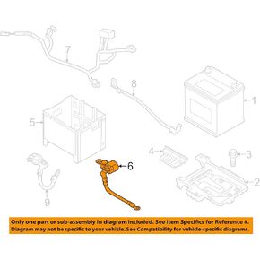 Genuine Hyundai 37180-3X001 Battery Sensor Assembly