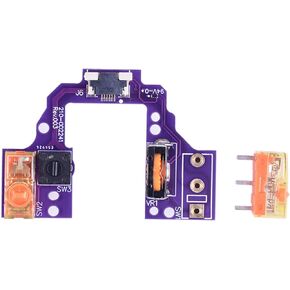 BestParts Mouse Hot-swap Switch Button Board Motherboard Replacement + Microswitch Compatible with Logitech G Pro X Superlight Wireless Gaming Mouse
