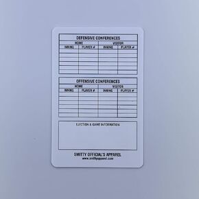 Smitty | ACS-538 | Baseball Reusable Game Card | Umpires Choice!