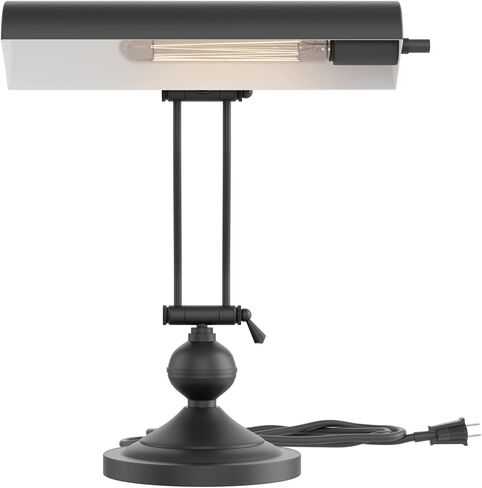 Home Intuition Classic Antique Retro Adjustable Leaning Piano Lamp Banker Desk Light (Brushed Brass) in Saudi Arabia