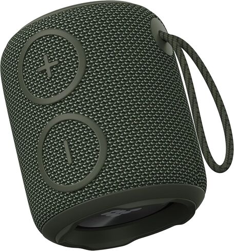 سماعات بلوتوث محمولة مقاومة للماء من Cubitt، نظام شحن سريع، وقت تشغيل يصل إلى 15 ساعة، تجربة ستيريو مع مكبري صوت، ميكروفون مدمج، صوت ممتاز، أخضر in Kuwait