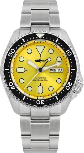 Heimdallr SKX007 Watches for Men, NH36A Movement Sapphire Crystal 200M Diving Automatic Watches C3 Luminous, 42mm Dial in Saudi Arabia