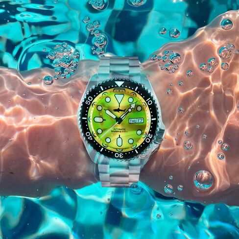 Heimdallr SKX007 Watches for Men, NH36A Movement Sapphire Crystal 200M Diving Automatic Watches C3 Luminous, 42mm Dial in Saudi Arabia