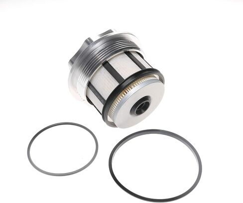 عنصر فلتر الوقود iFJF FD-4596 واستبدال غطاء فلتر الوقود F81Z9G270BA لPowerstroke 7.3L E350 E450 E550 2003 F250 F350 F450 F550 Super Duty 1999-2003 F81Z9N184AA 1831193C91 in Saudi Arabia