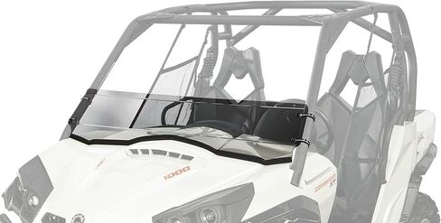 Kolpin UTV WINDSHIELD - HALF-FIXED - CAN-AM® COMMANDER® - 2707, Clear in Saudi Arabia
