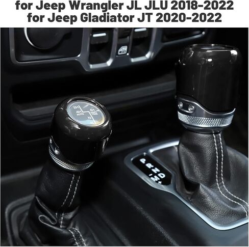 غطاء فرامل اليد Wrangler JL أسود، غطاء مقبض ناقل الحركة لسيارة Jeep Wrangler JL JLU Gladiator JT 2018-2024 ملحقات داخلية سوداء 3 قطع in Kuwait
