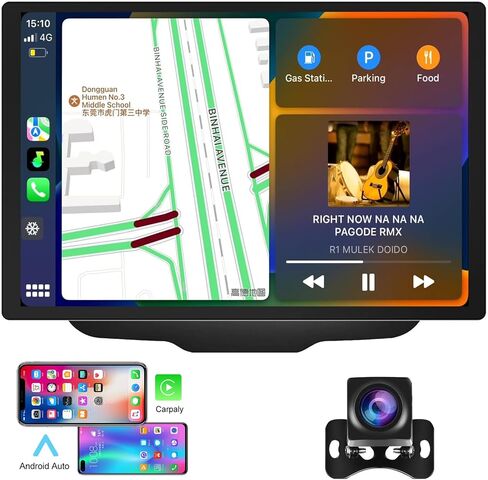 راديو ستيريو للسيارة لسيارة Jeep Renegade 2015-2018 استبدال ترقية الراديو 13.1 بوصة تعمل باللمس Android 13 راديو لاسلكي Apple CarPlay & Android Auto Stereo GPS Navigation Multimedia Player Head Unit in Kuwait