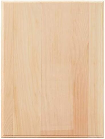 Natural Pine Wood Plaque 14.4 oz, 9x12 Rectangle Wood Plank for Art & Craft, with Bonus Westlake Art Embroidery Scissors, Versatile Use as Cutting Board or Decorative Tray [Pack of 2] in Saudi Arabia