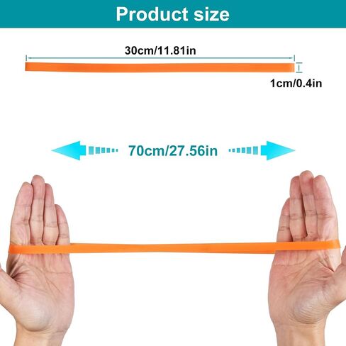 Large Rubber Bands - Big Rubber Bands, Approximately 140 Pack Rubber Bands Per Bag, Long Rubber Bands, Assorted Colors, Elastics Bands,7"x 1/8'' in Saudi Arabia