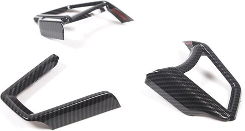غطاء إطار زر متوافق مع Subaru WRX 2022 2023 2024، إطار حماية لوحة السيارة WRX 2022Accessories (نمط ألياف الكربون - ناقل الحركة اليدوي) in Saudi Arabia