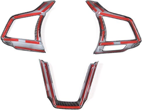 غطاء إطار زر متوافق مع Subaru WRX 2022 2023 2024، إطار حماية لوحة السيارة WRX 2022Accessories (نمط ألياف الكربون - ناقل الحركة اليدوي) in Saudi Arabia