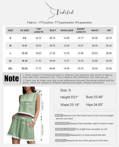 طقم شورت كاجوال مكون من قطعتين للسيدات بلا أكمام وسروال قصير ملابس شاطئ صيفية لطيفة مع 4 جيوب in Kuwait