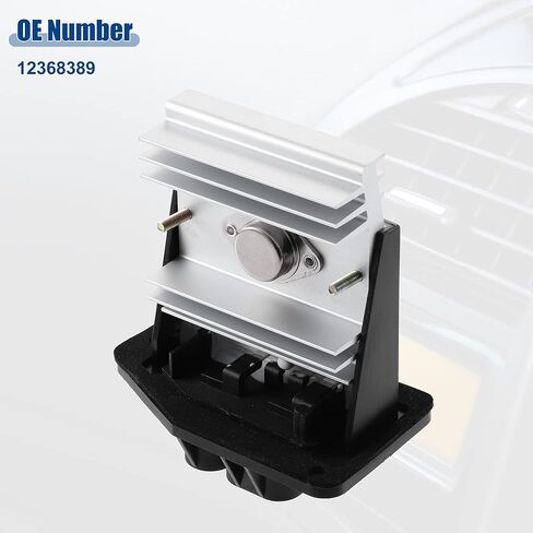 ACROPIX AC سخان منفاخ المحرك المقاوم مروحة التحكم في سرعة وحدة منظم مناسبة لBuick Lesabre 1992-1996 12368389 - حزمة من 1 أسود in Kuwait