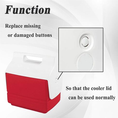 Cooler Replacement Button and Spring, OEM Size Replacement Kit, Fit for Playmate ArmorTM Model 43400 in Saudi Arabia