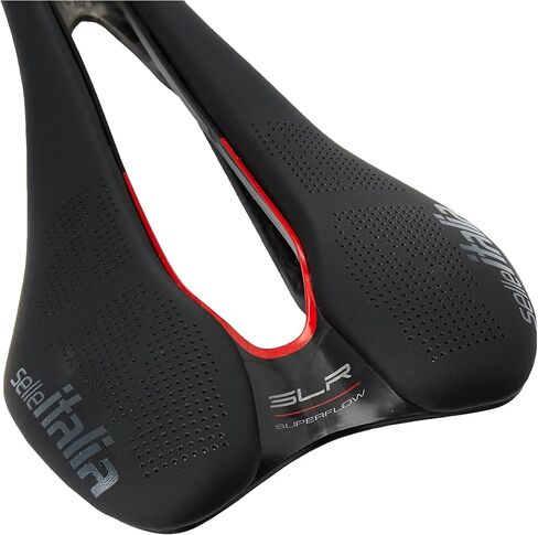 Selle Italia SLR Boost Kit Carbonio Superflow، الطريق، MTB، سرج دراجة الحصى - للرجال والنساء - سباق الأنف القصير، التحمل in Kuwait