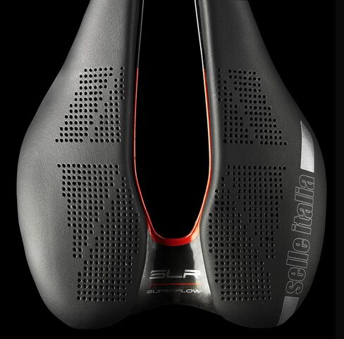 Selle Italia SLR Boost Kit Carbonio Superflow، الطريق، MTB، سرج دراجة الحصى - للرجال والنساء - سباق الأنف القصير، التحمل in Kuwait
